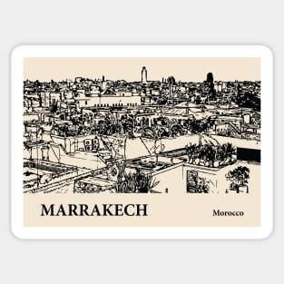 Marrakech - Morocco Sticker